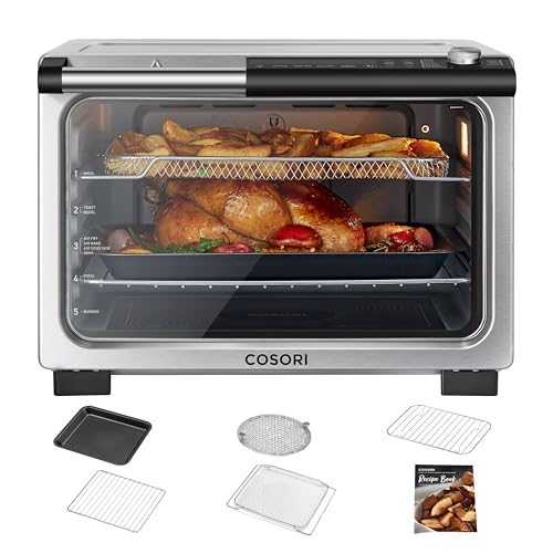  Emeril Lagasse Everyday French Door 360 Air Fryer, 25-QT  Capacity, Dual Temperture Zone cooks 2 different ways, Stainless Steel :  Home & Kitchen